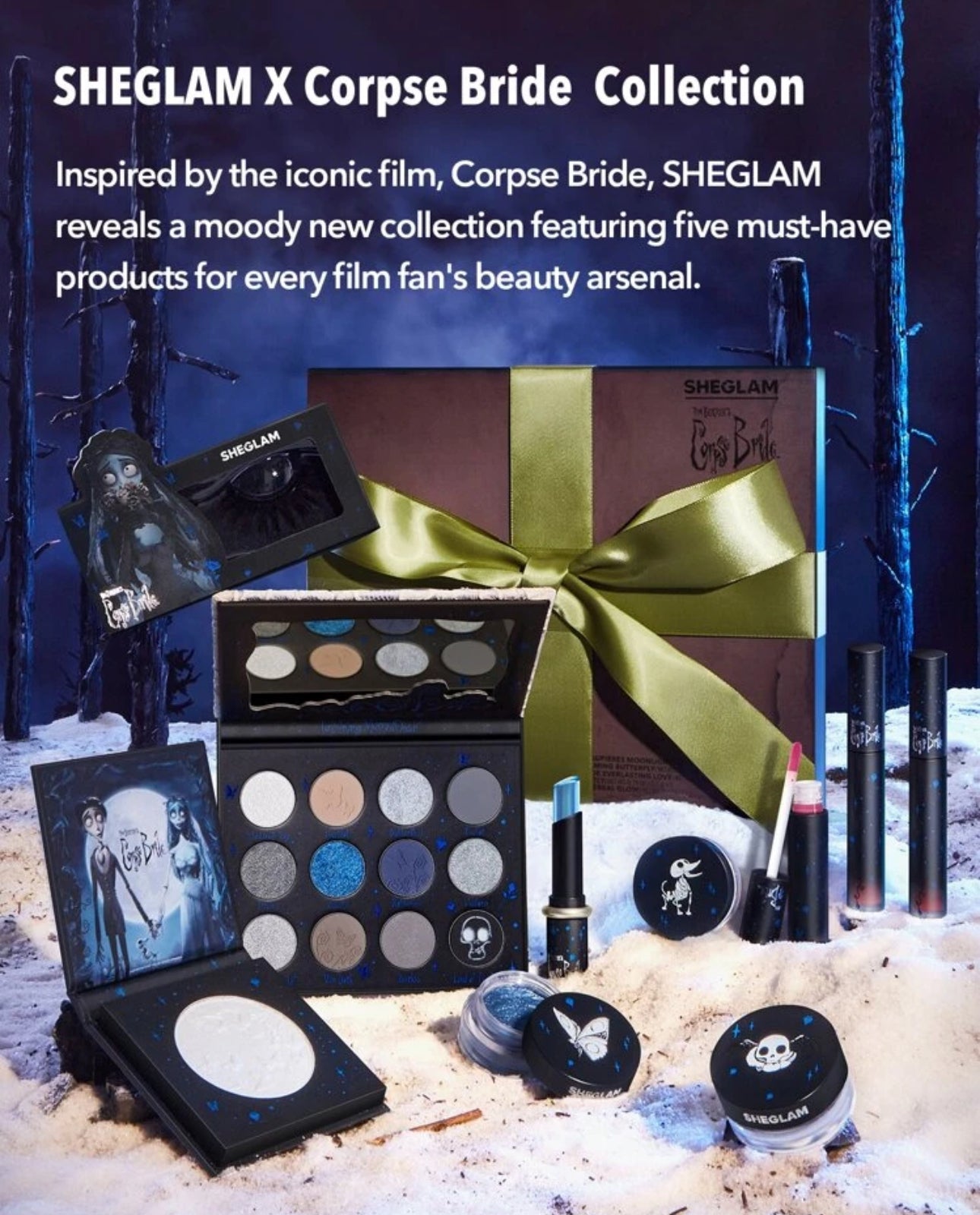 Corpse Bride Collection X Sheglam