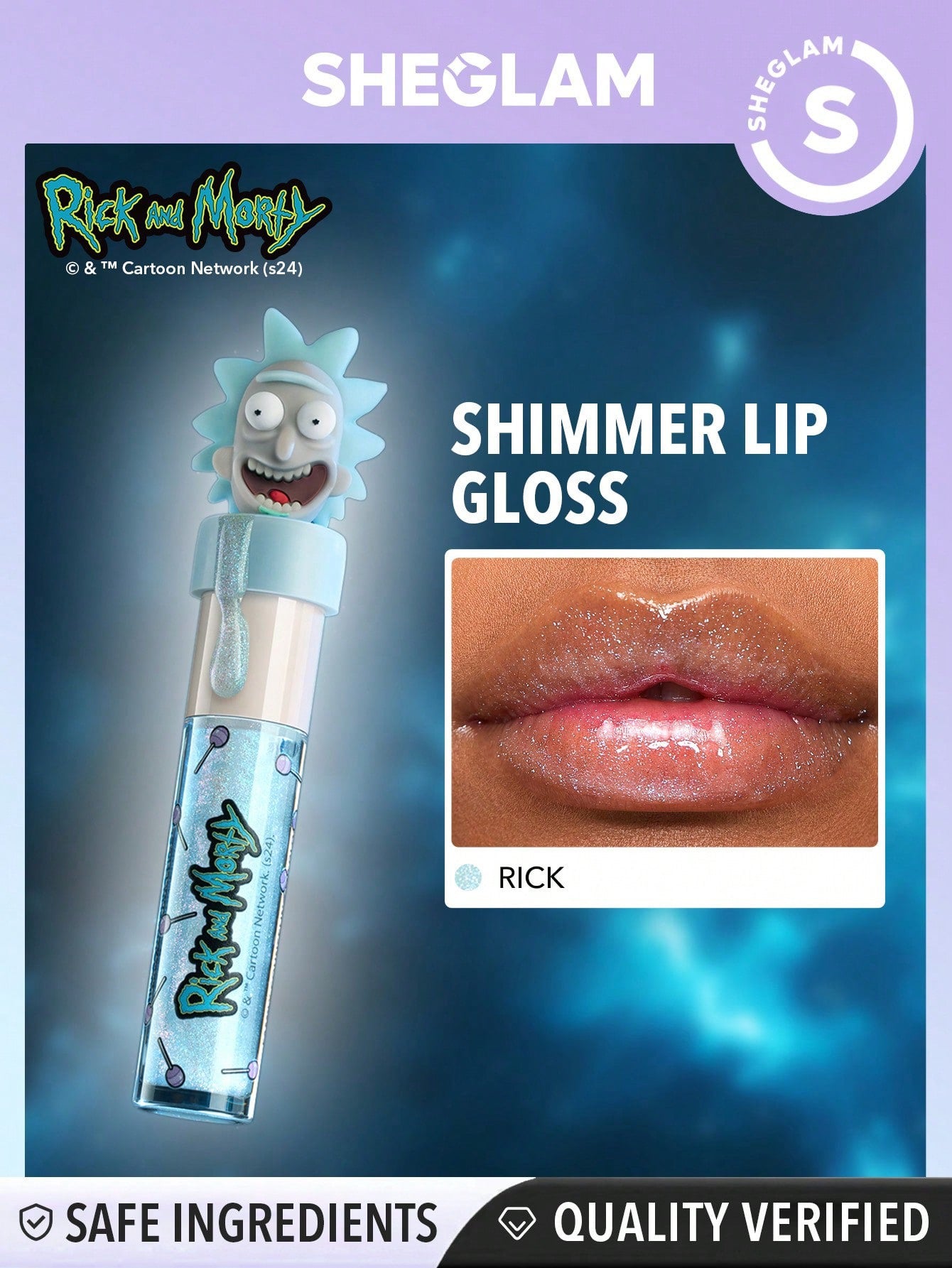 Set de glosses Rick and Morty