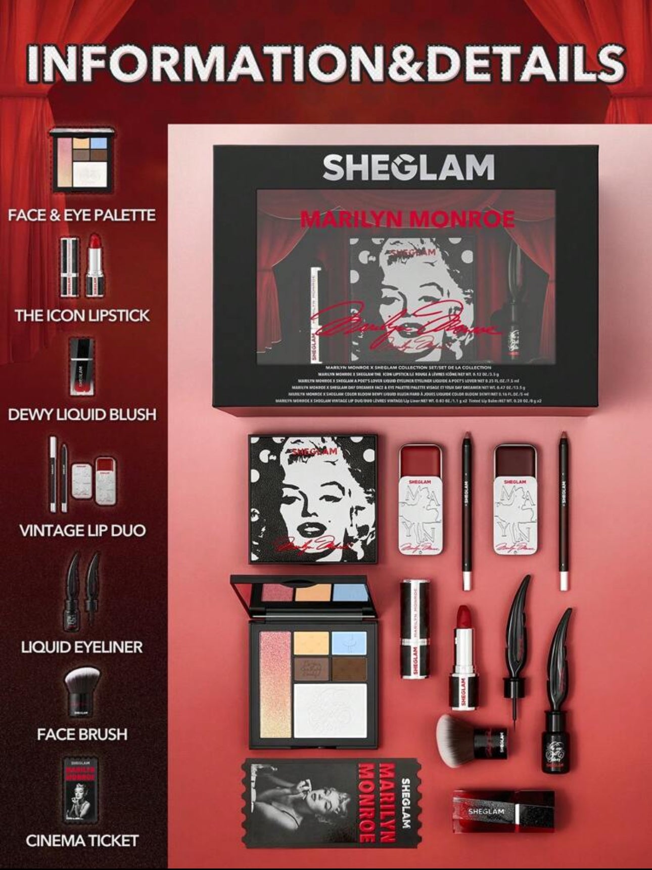 Marilyn Monroe Sheglam Collection