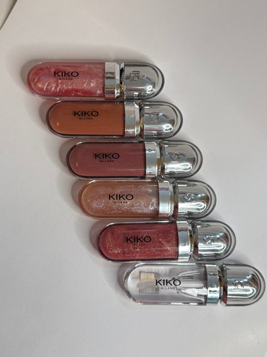 Dupes 3D Hydra lipgloss Kiko Milano