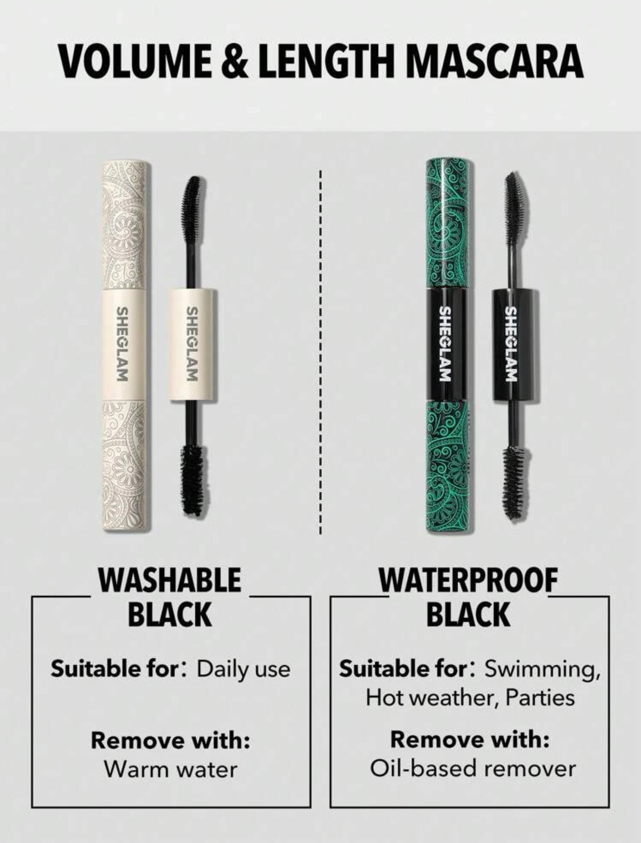 Waterproof All in One Volume & Length Mascara