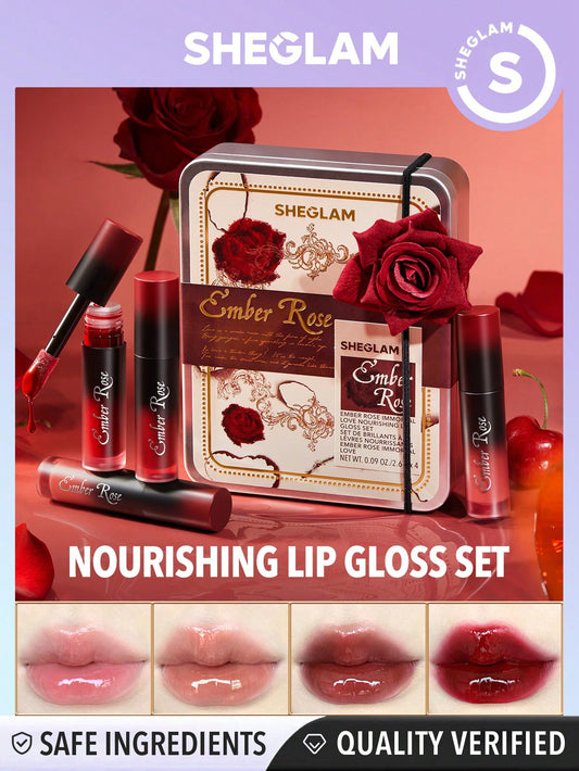 Ember Rose Set de Glosses