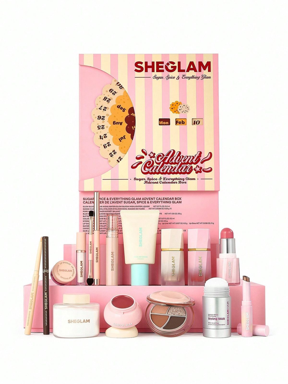 Calendario de Adviento Sheglam