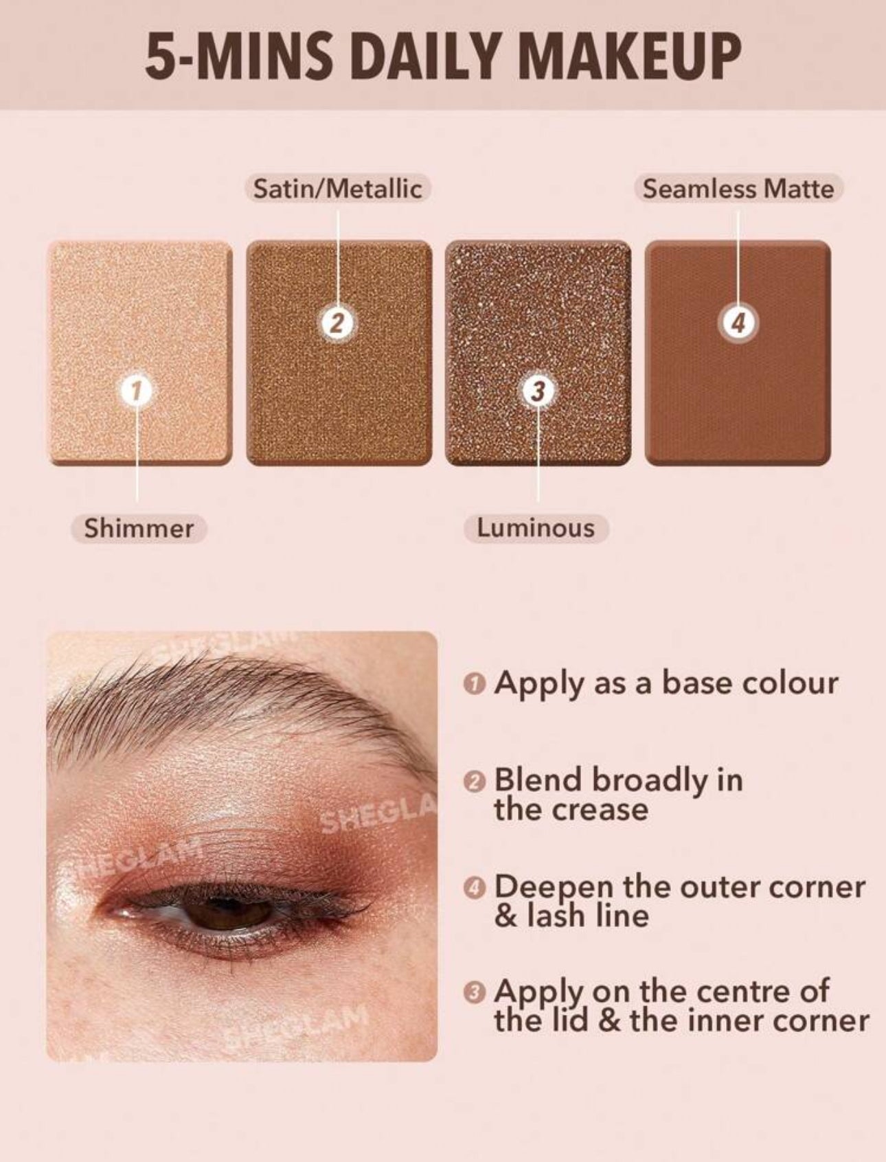 Essential Square Eyeshadow Quad