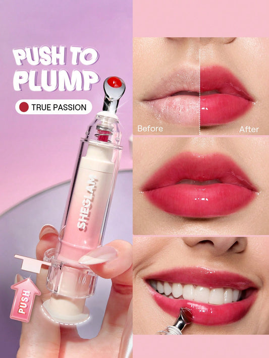 Lip Injection Push to Plump