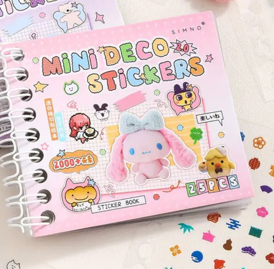 Mini sticker book