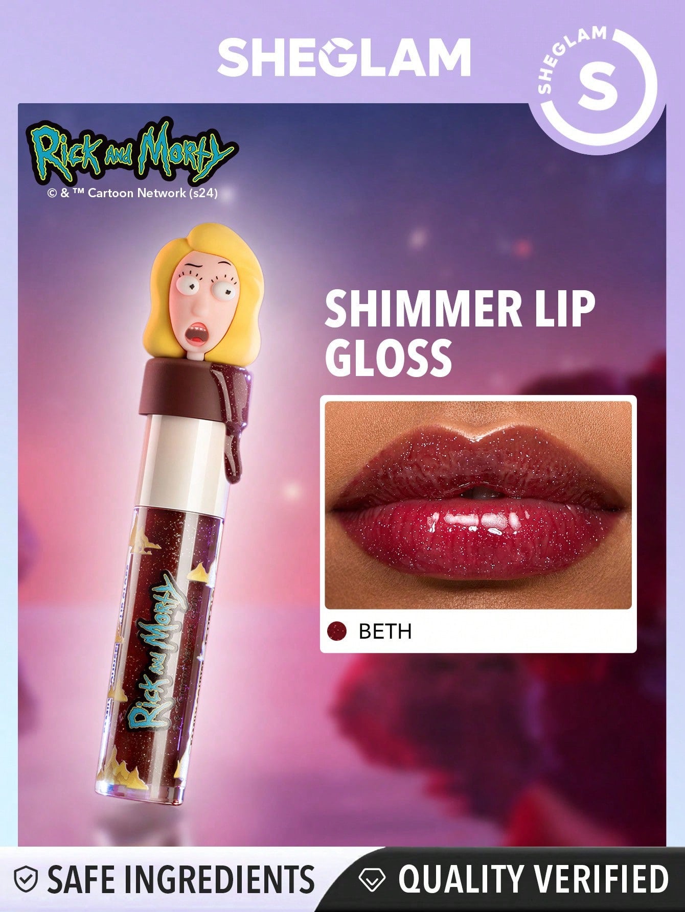 Set de glosses Rick and Morty