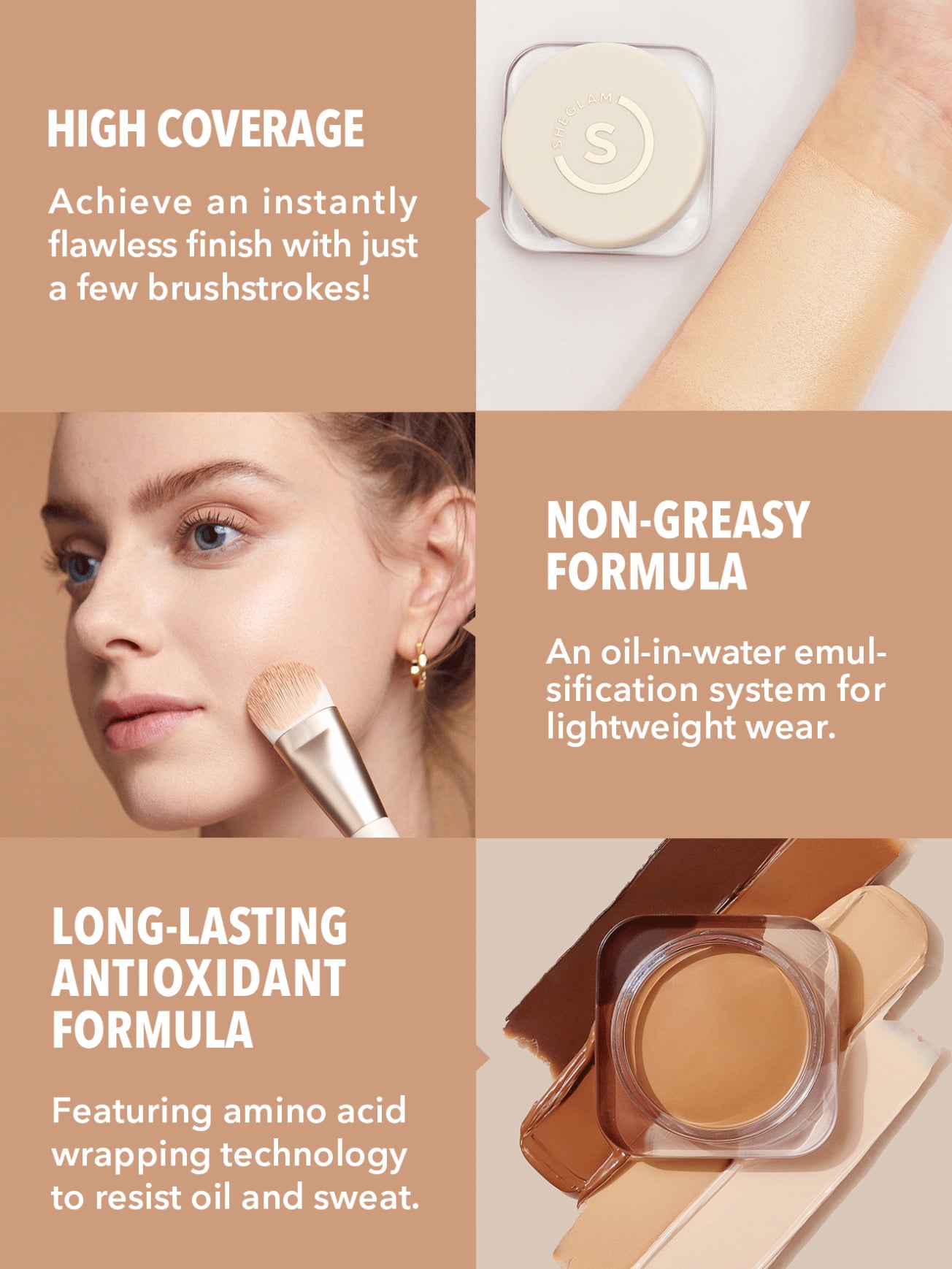 Base en crema Full Coverage Foundation Balm