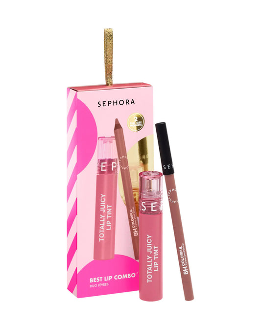 Best Lip Combo Duo Gift Set: Totally Juicy Lip Tint & Lip Liner: Light Nude