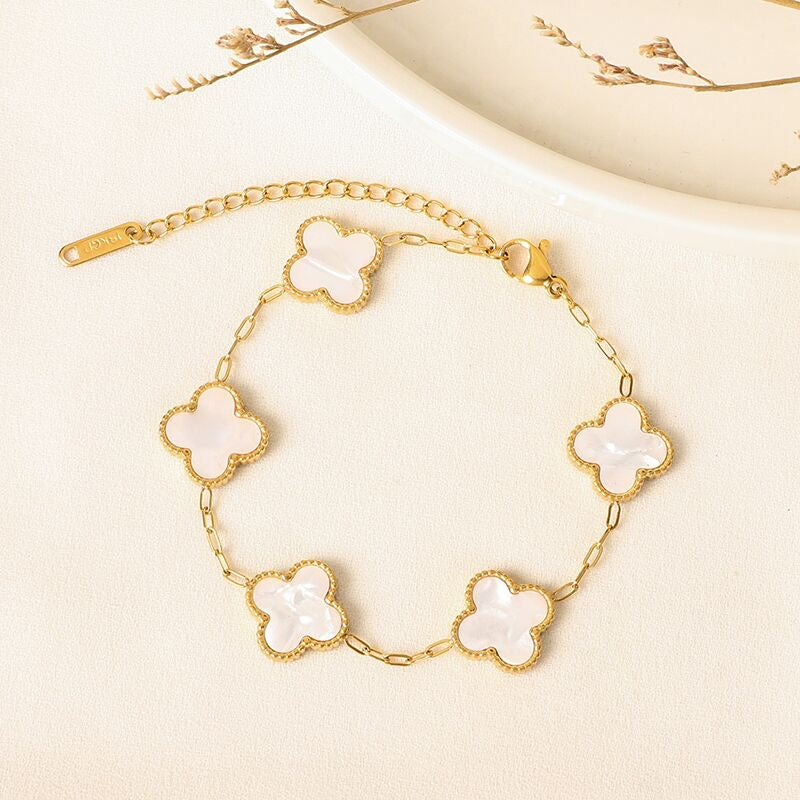 White Clover Bracelet