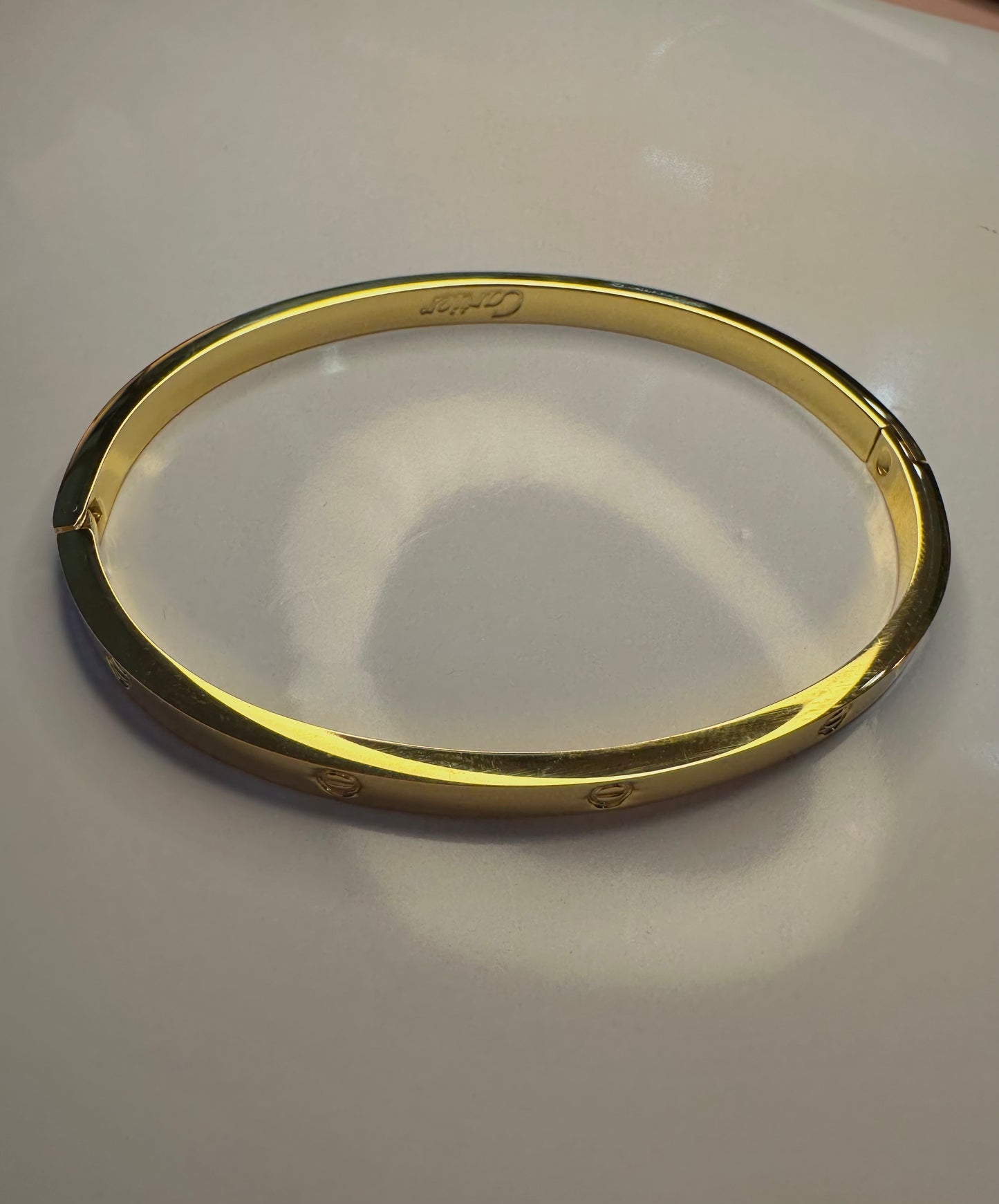 Gold Bangle