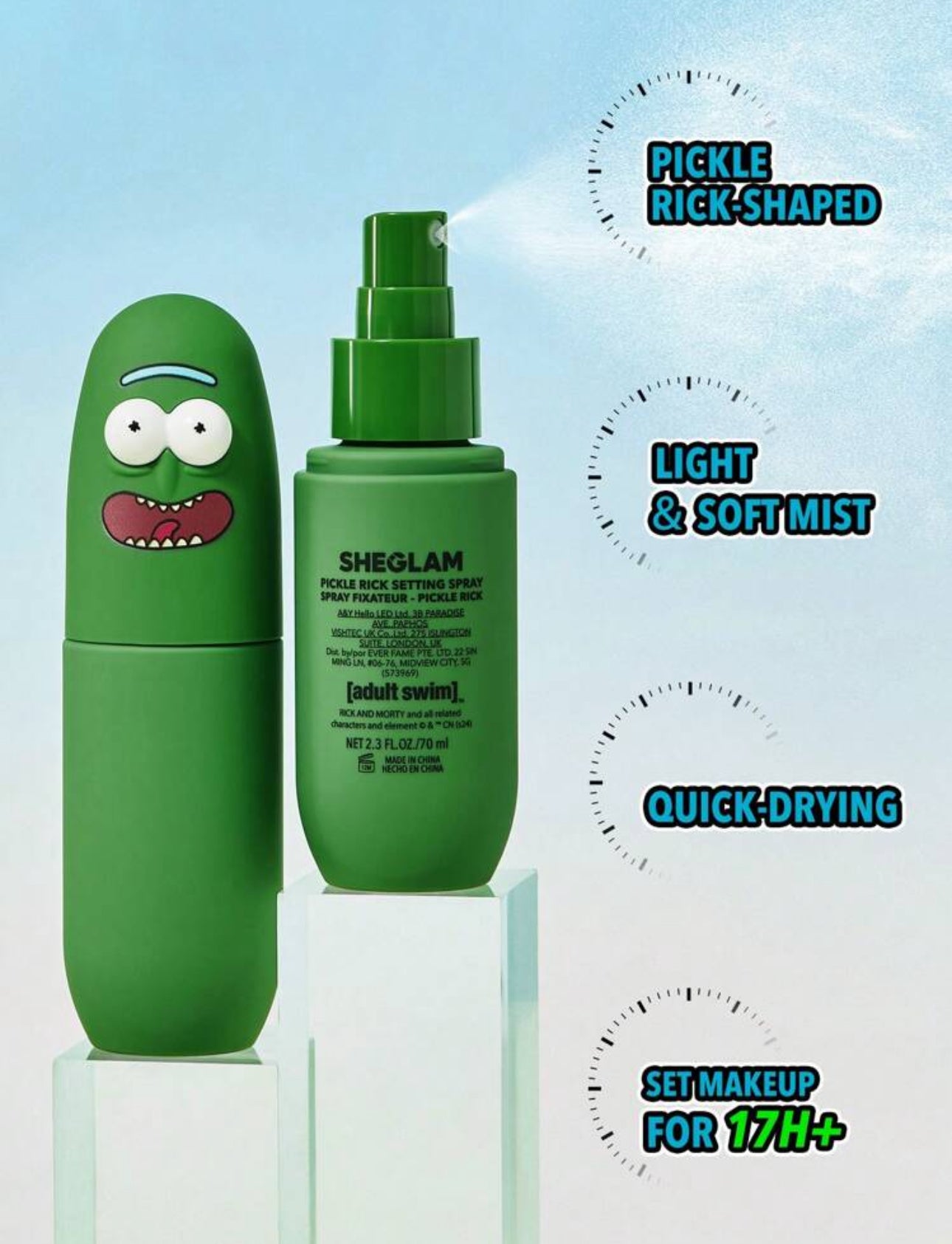 Setting Spray Rick and Morty