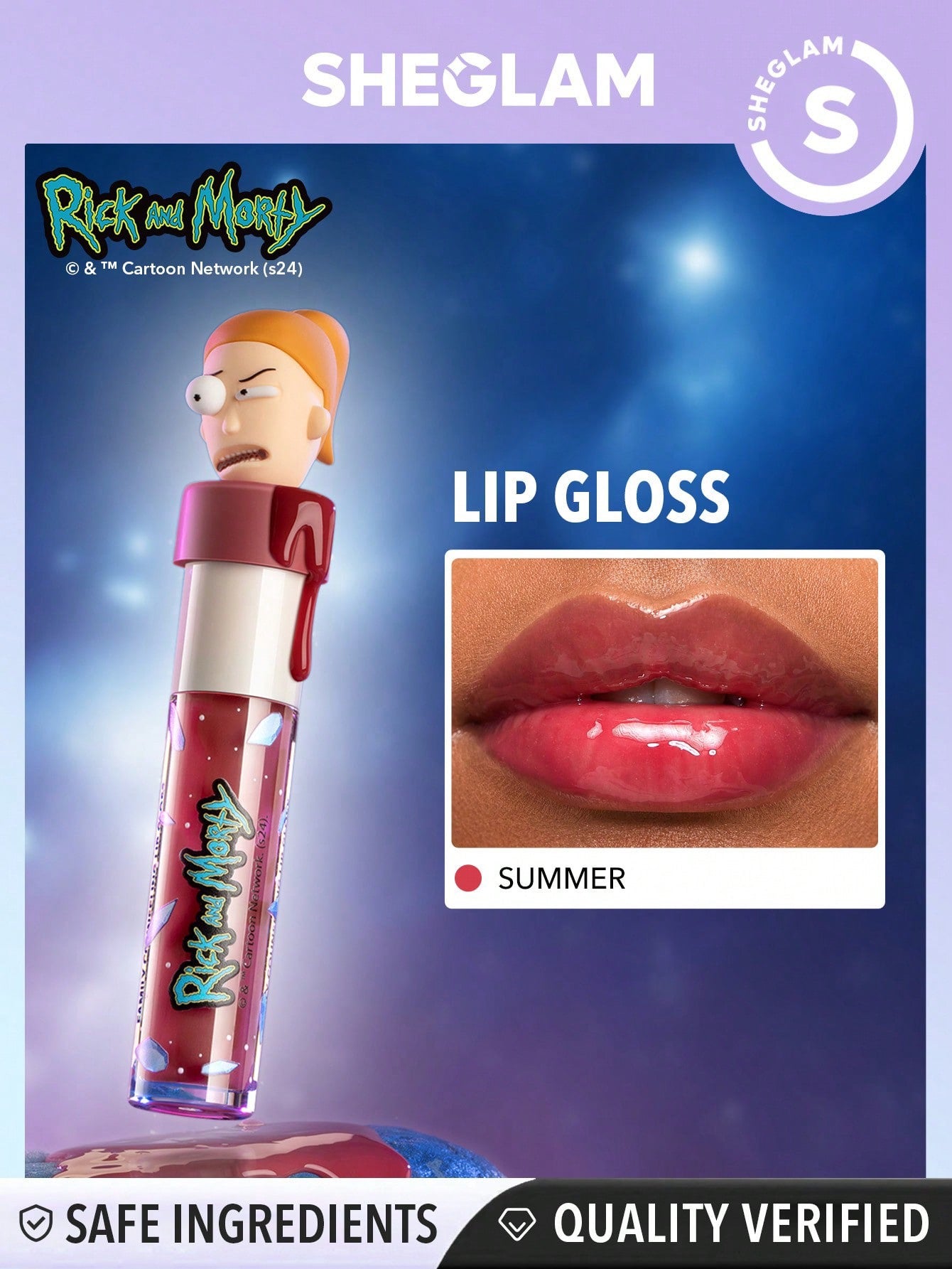 Set de glosses Rick and Morty