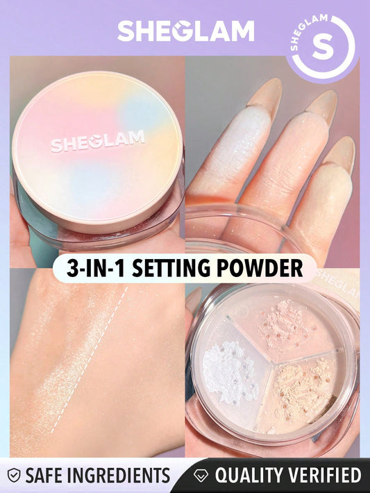 3 in 1 setting powder