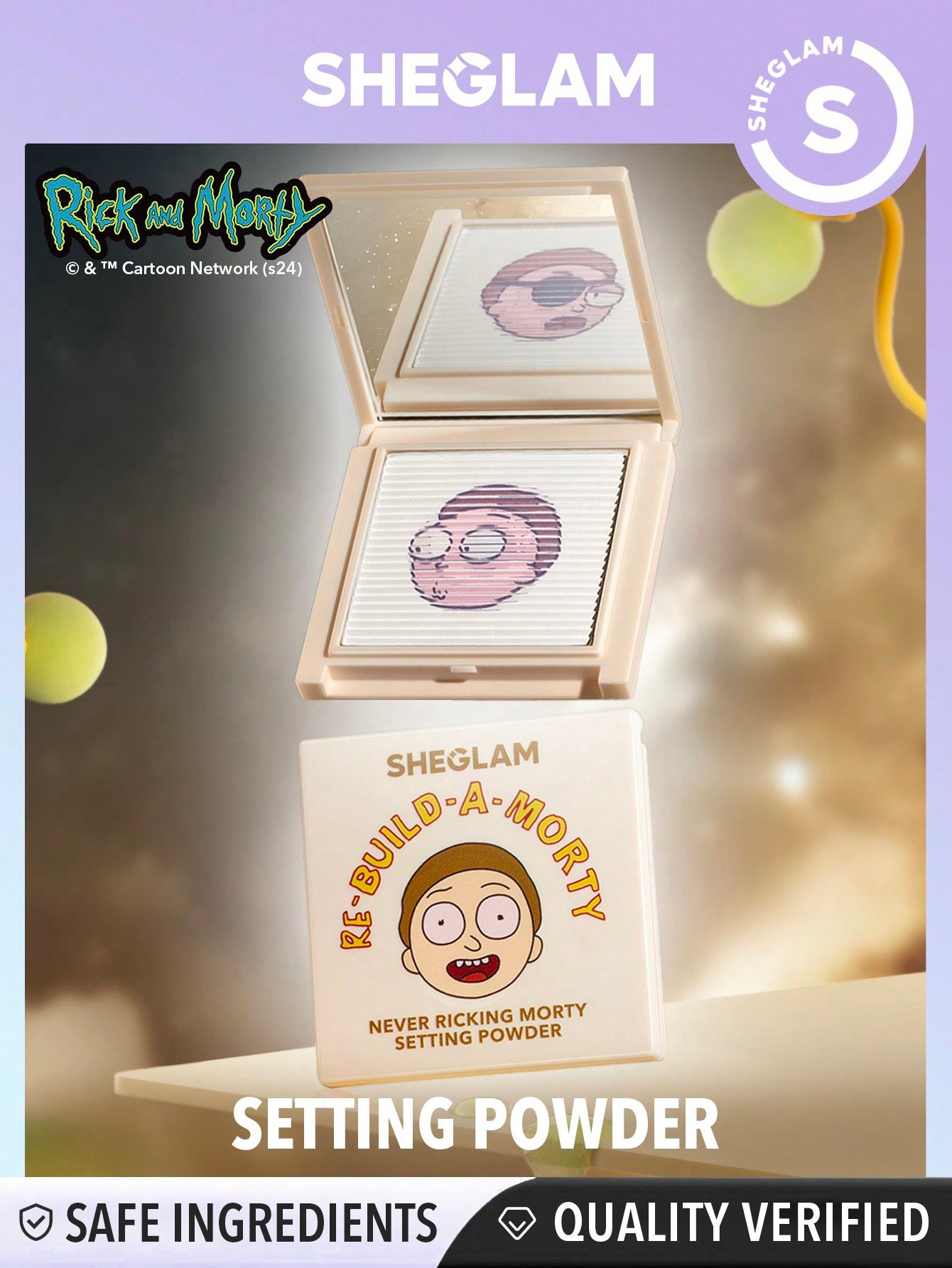 Setting Powder Rick and Morty