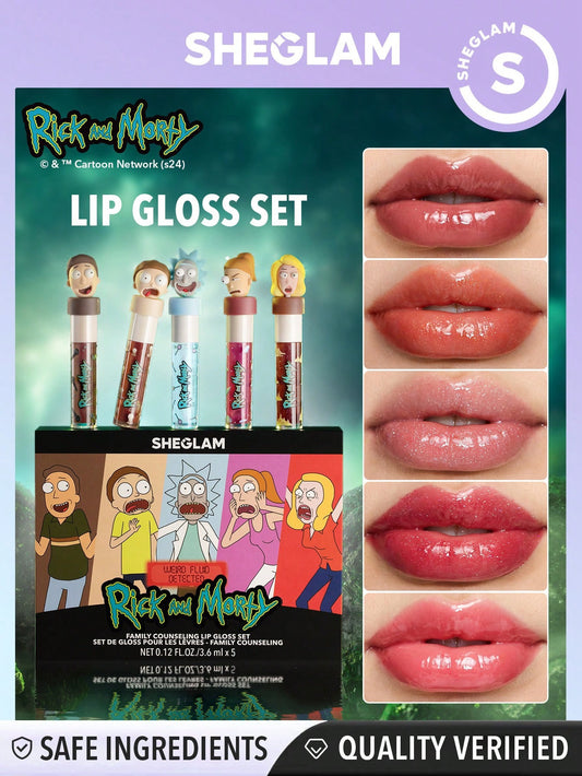 Set de glosses Rick and Morty