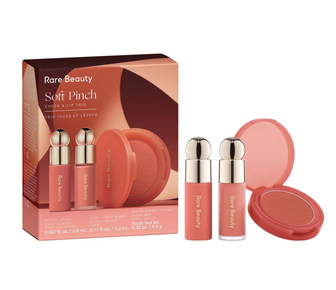 Soft Pinch Cheek & Lip Trio Makeup Gift Set - Rare Beauty