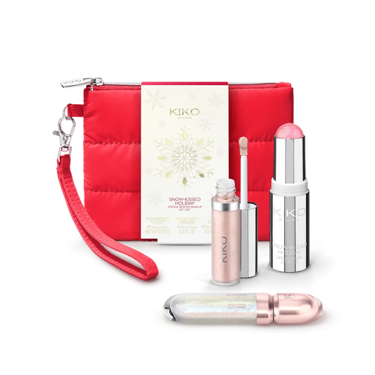 Snow-Kissed Holiday Festive Besties Make Up Gift Set by Kiko Milano