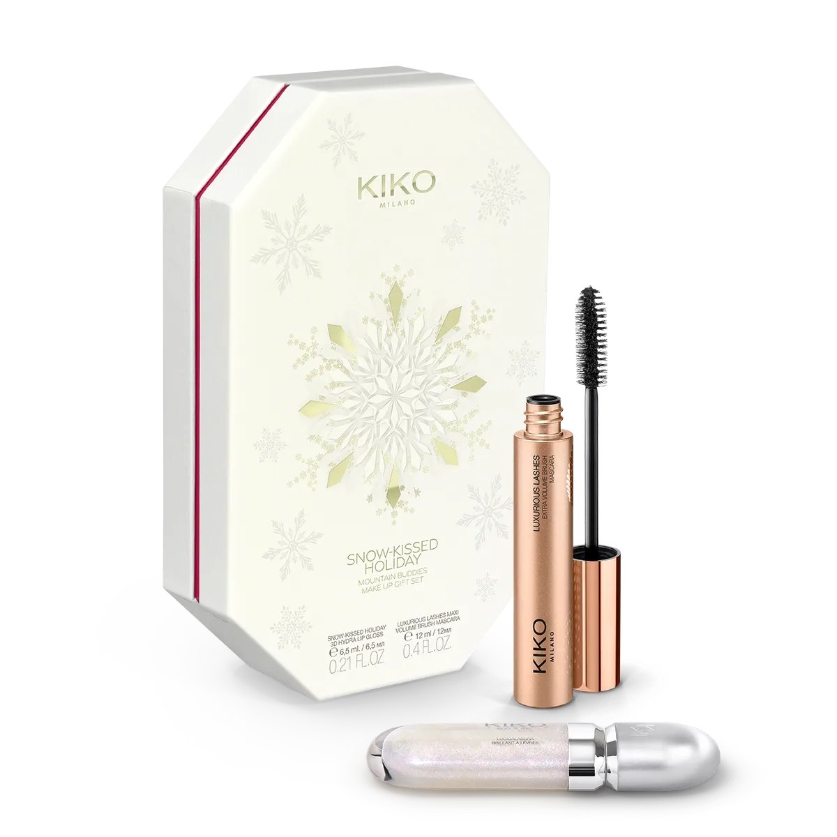 Snow-Kissed Holiday Mountain Buddies Make Up Gift Set by Kiko Milano