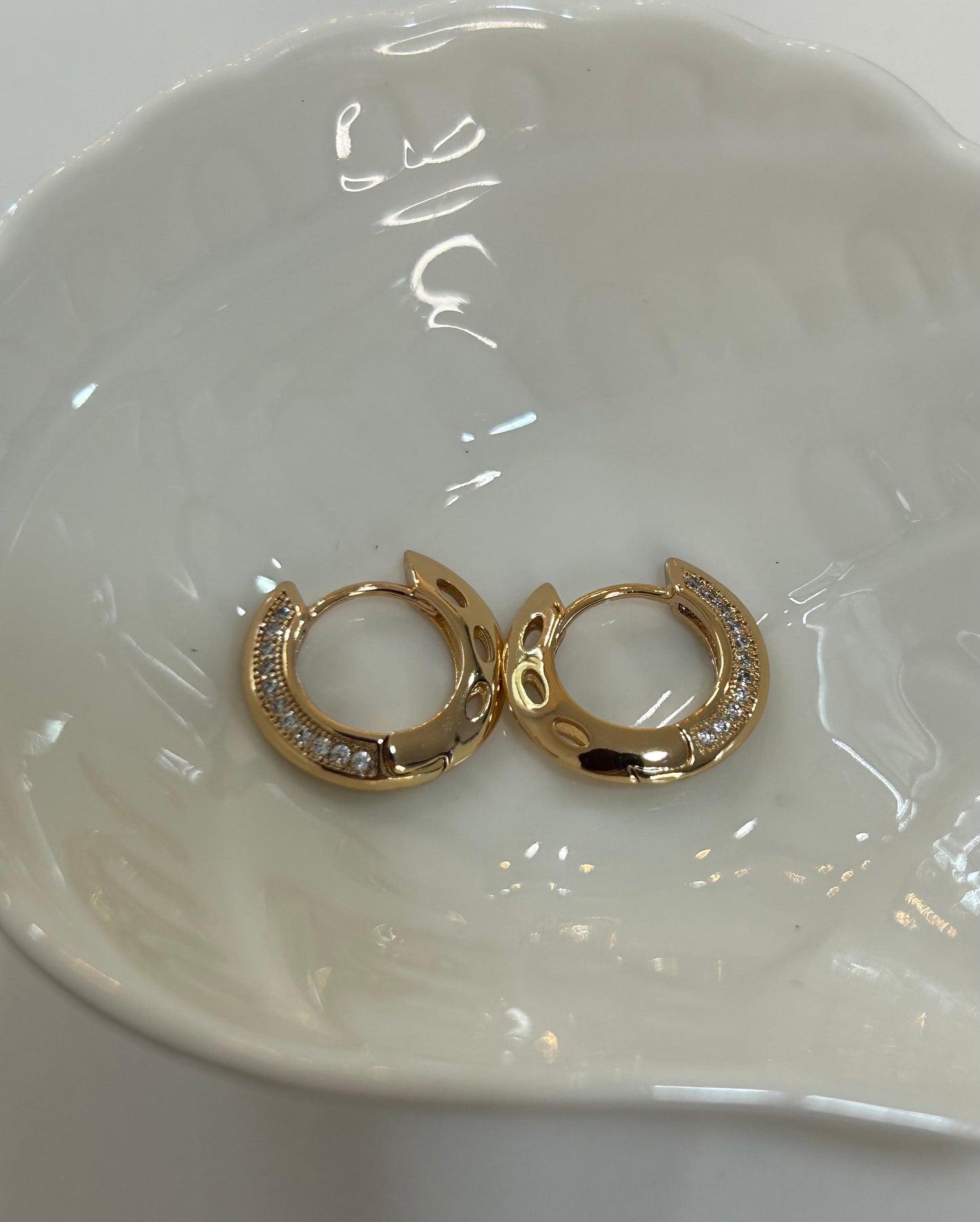 Basic Zircon Hoops