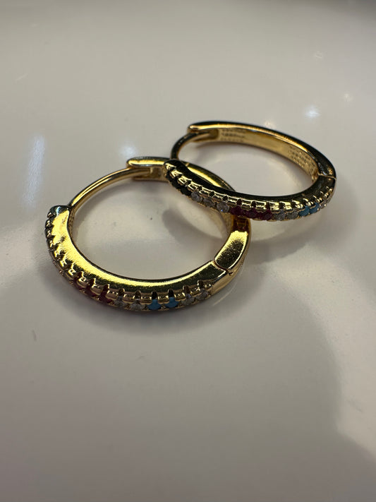 Thin Color Hoops