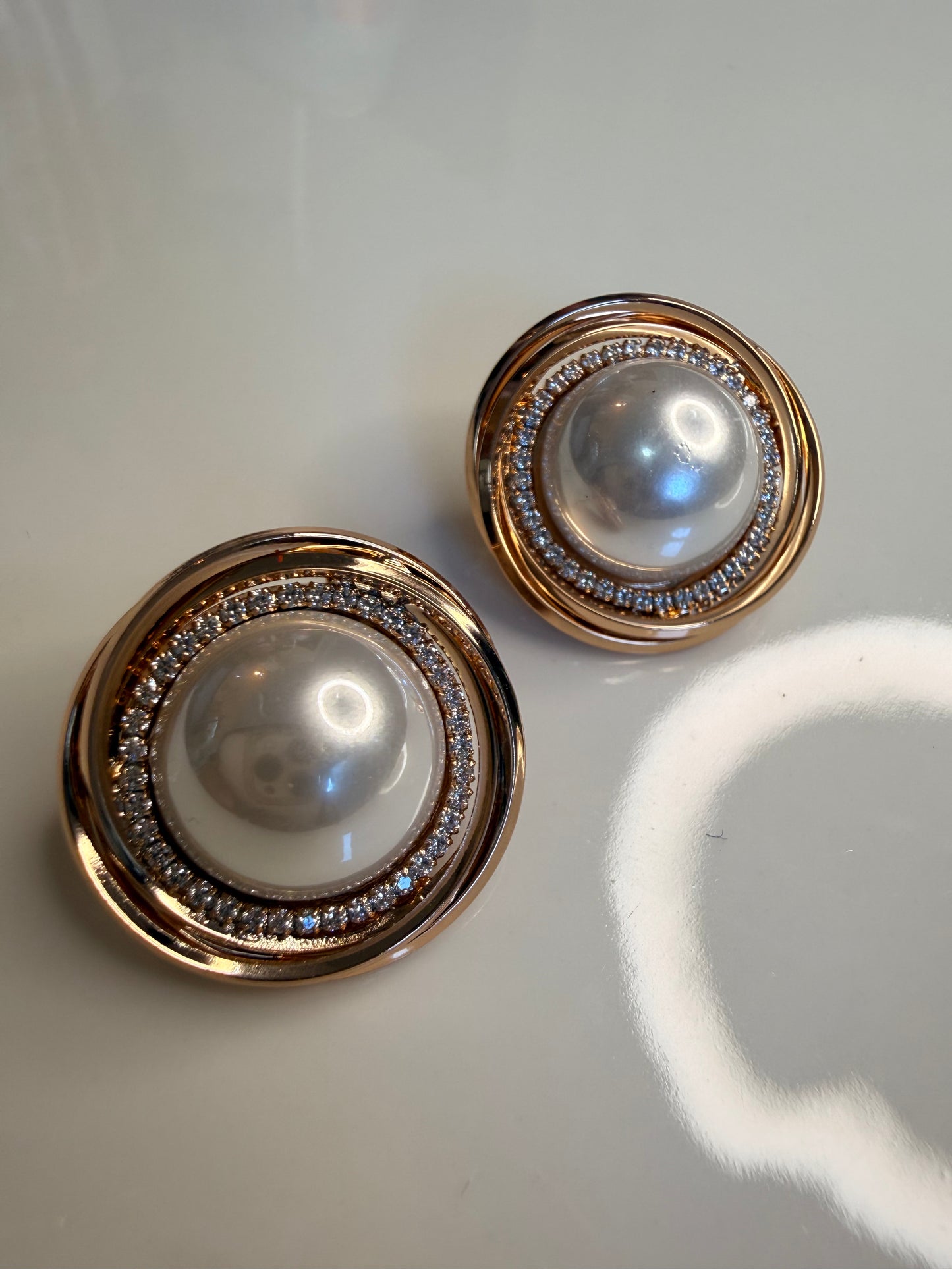 Jumbo Pearl Studs