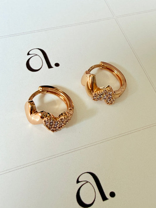 Mini Heart Hoops